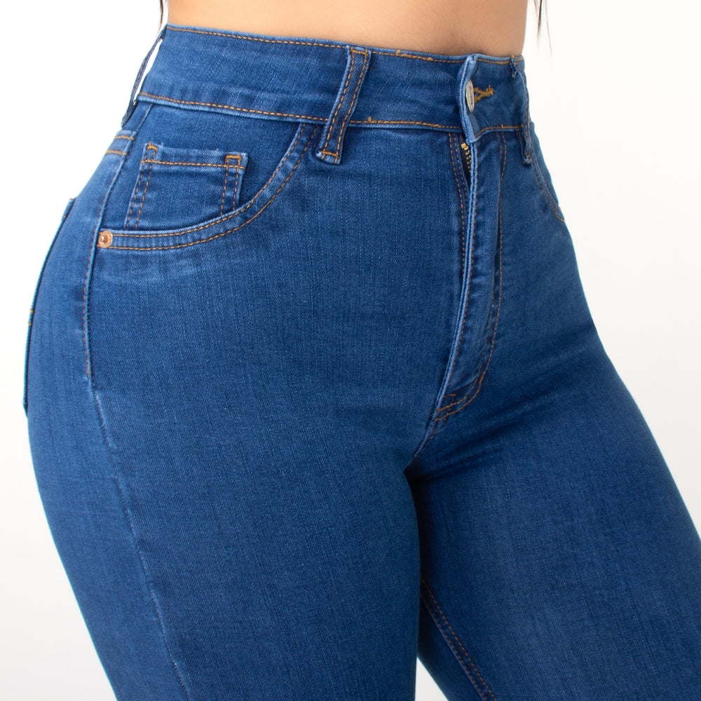 Pantalón Skinny Tipo Importado Claro 120100104