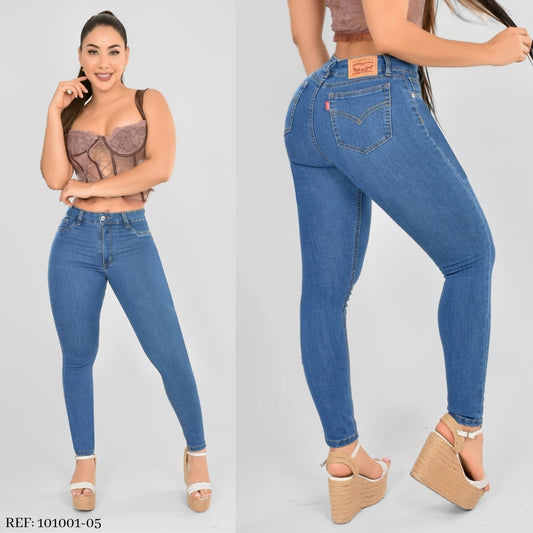 Pantalón Skinny Tipo Importado Medio