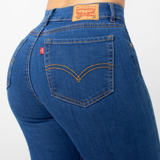 Pantalón Skinny Tipo Importado Claro 120100104