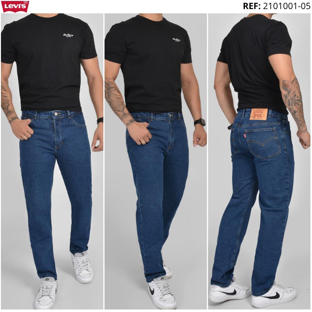 Pantalón Rígido Tipo Importado Oscuro 210100106